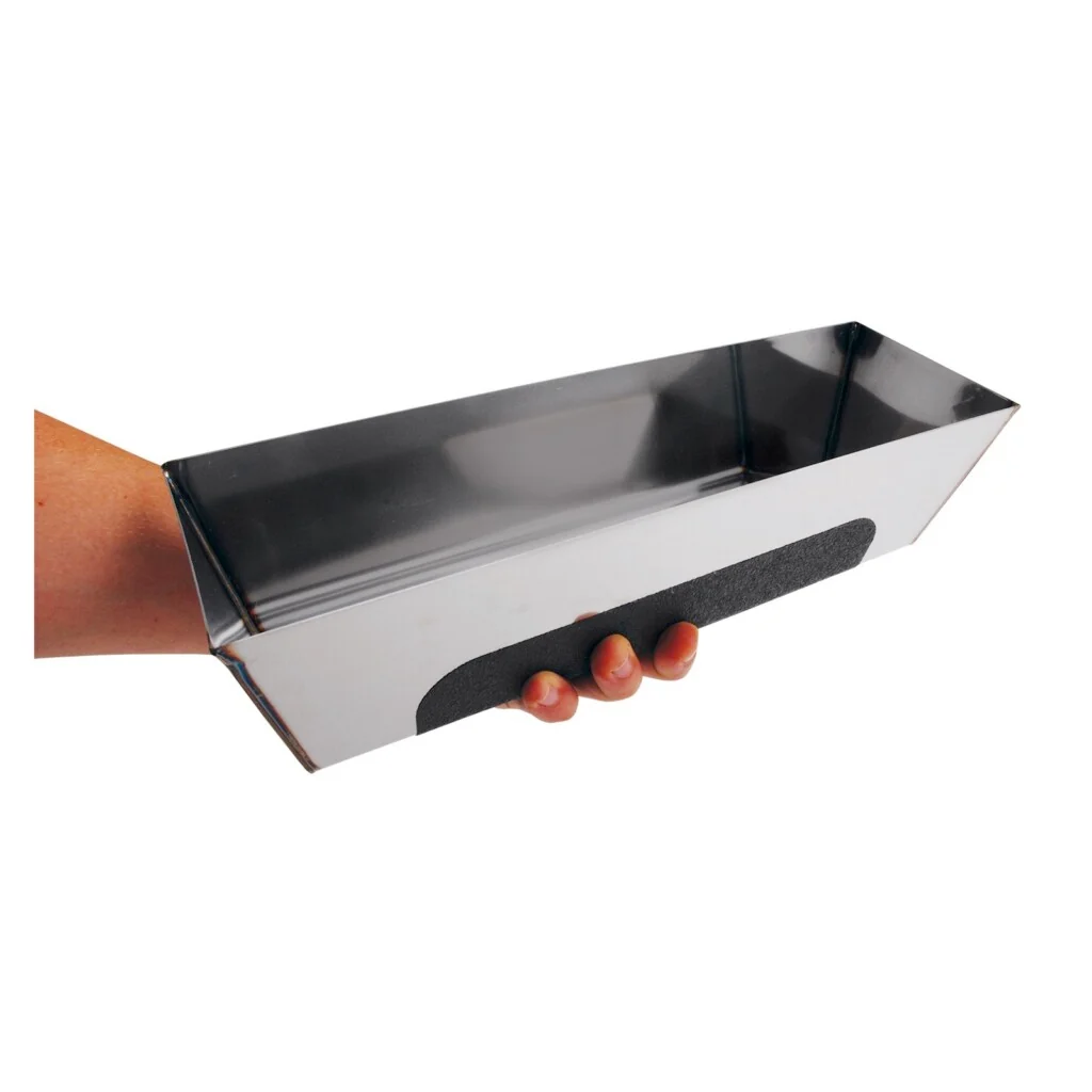 Advanced Tools Contoured Bottom Heliarc Mud Pan with No Slip Grip - Image 2