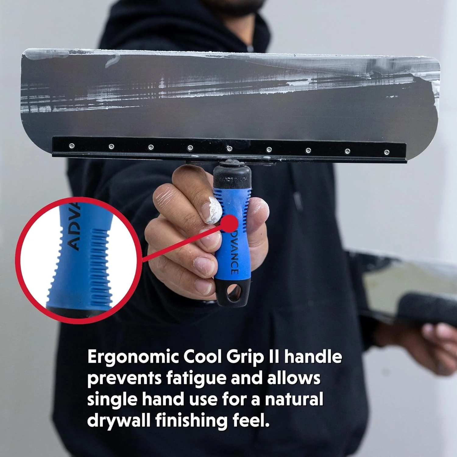 Advance Tools Stainless Steel Radius Skimming Blade - Image 8