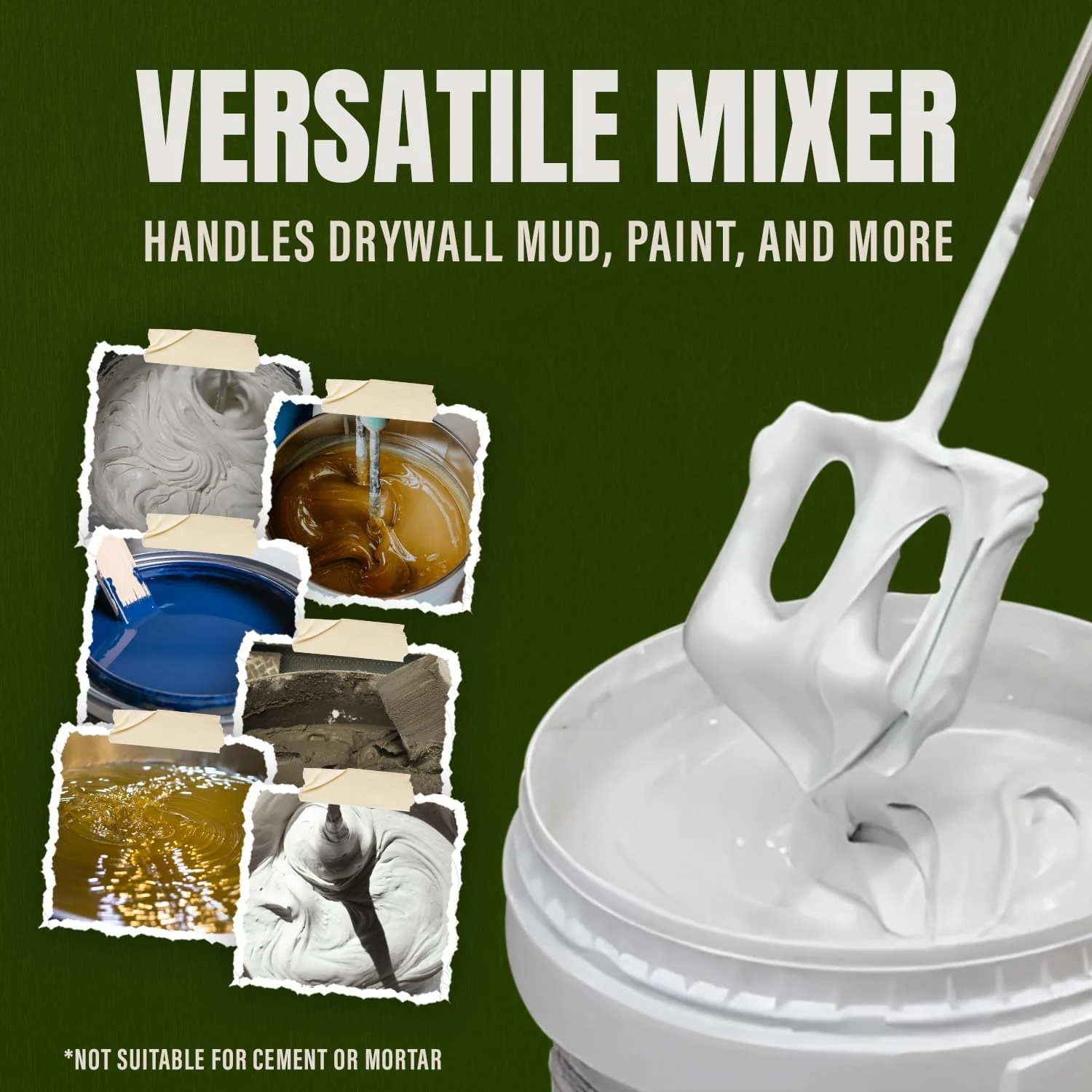 Buddy Tools Mix-It 20" Mud Mixer - Image 3