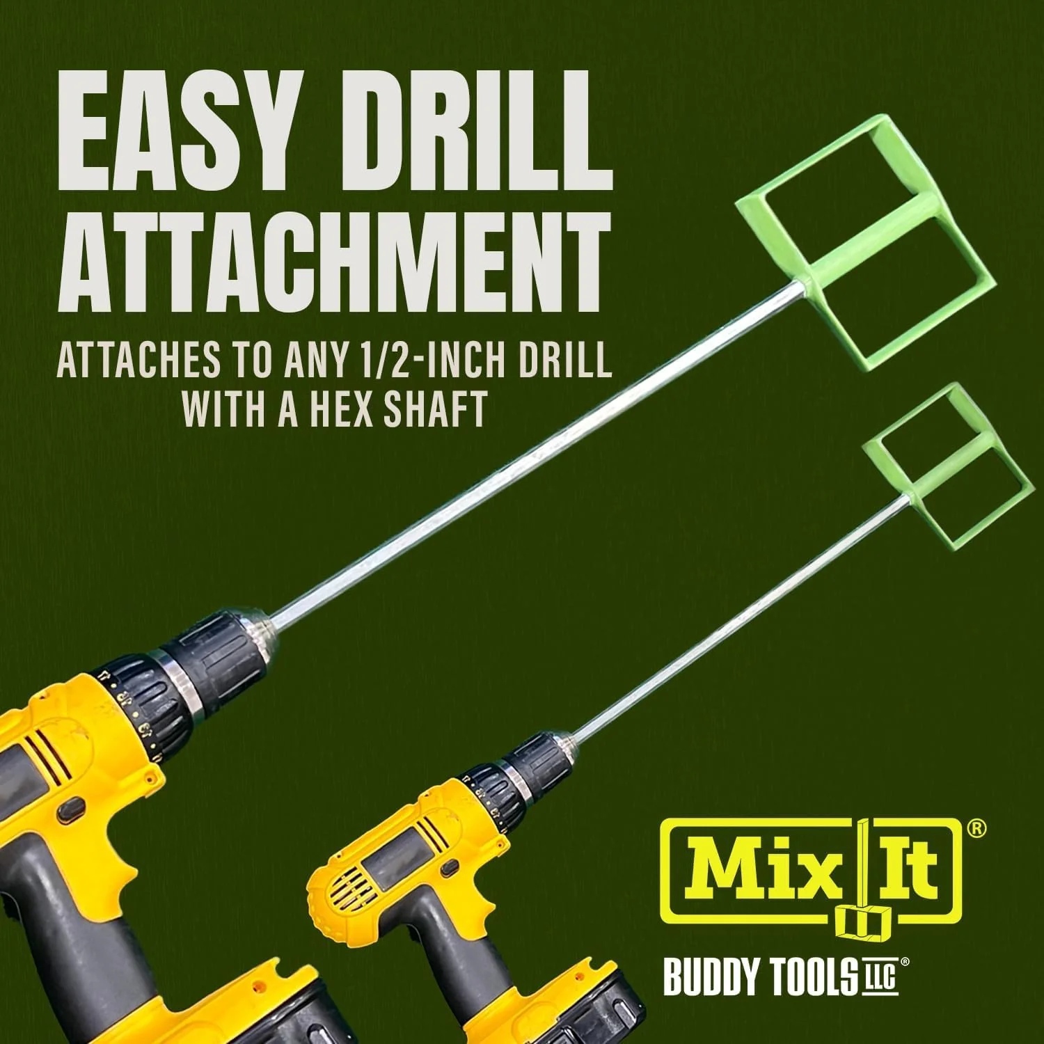 Buddy Tools Mix-It 20" Mud Mixer - Image 4