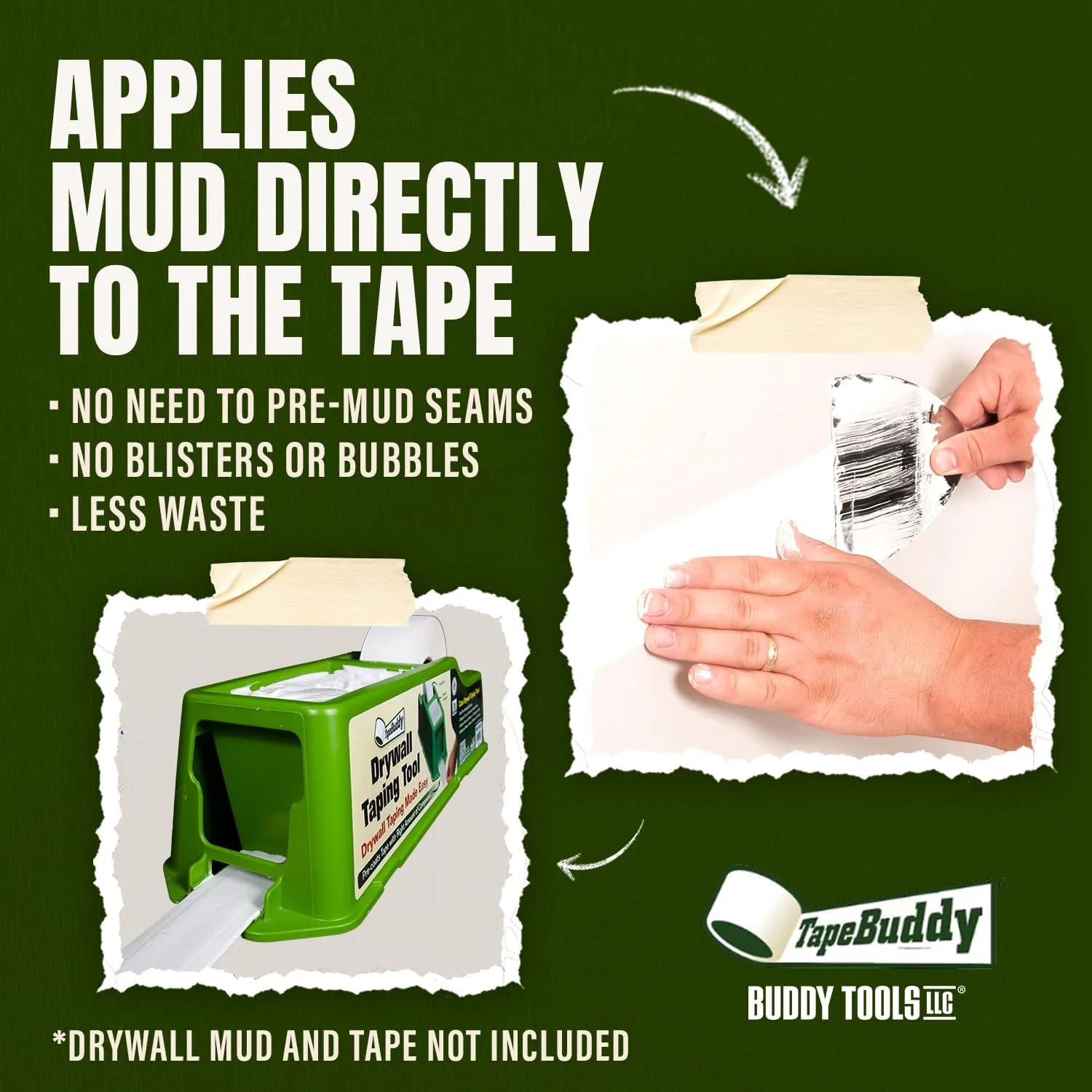 Buddy Tools TapeBuddy Drywall Taping Tool - Image 3