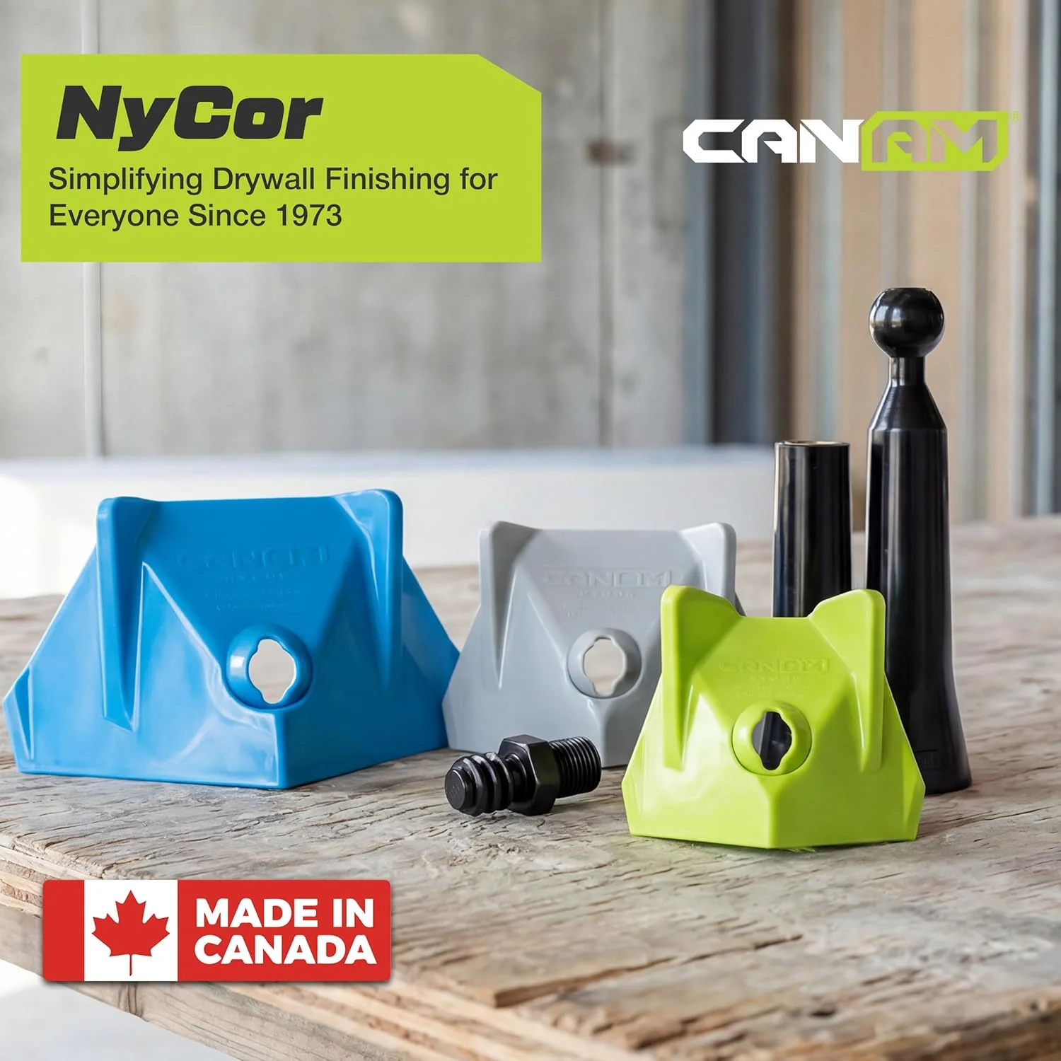CanAm Tools NyCor Drywall Corner 2.5" Finisher / Flusher - Image 8