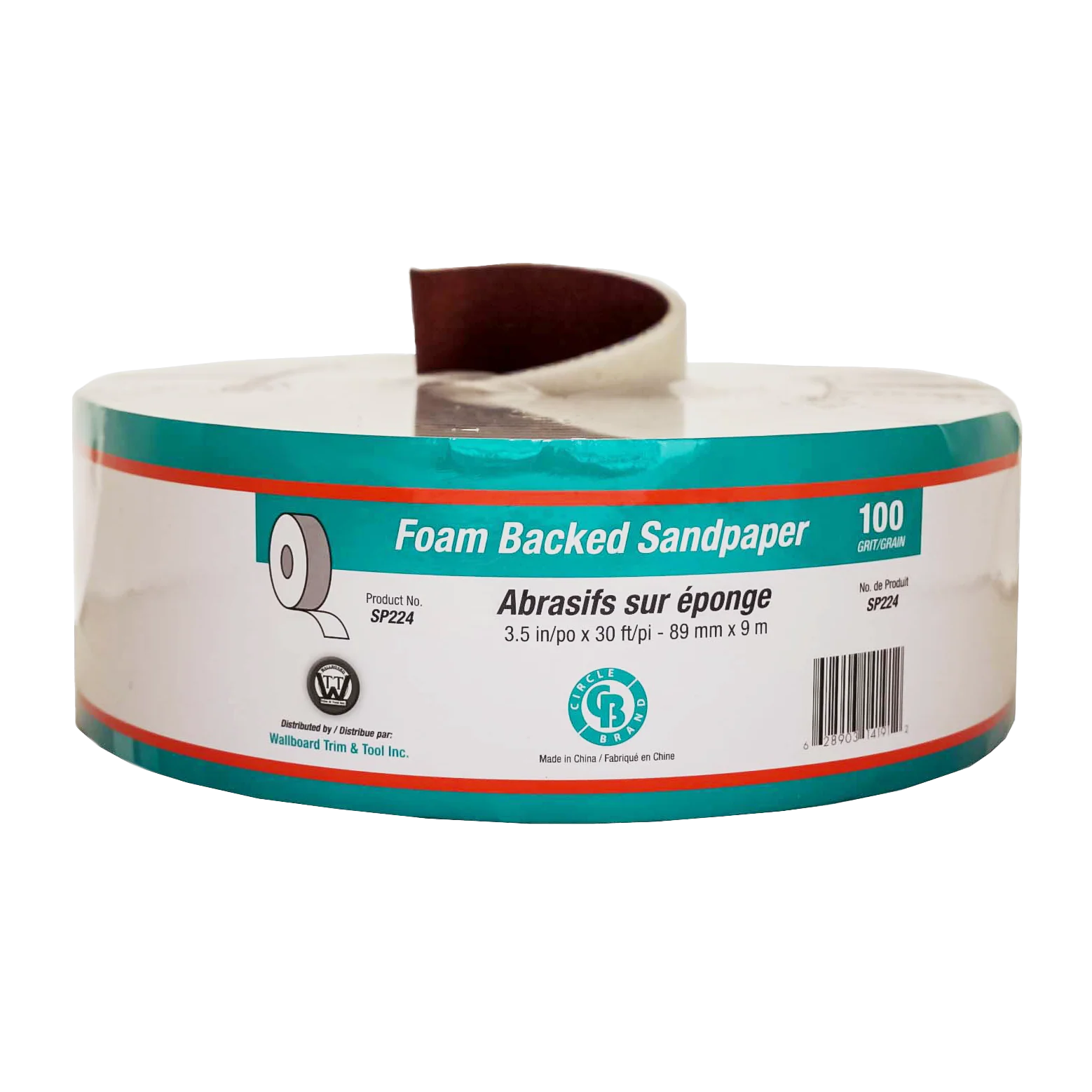 Circle Brand Foam Backed Sandpaper Rolls - Image 3