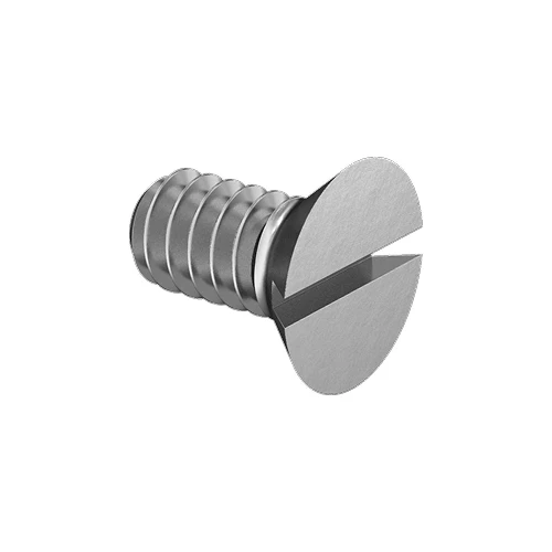 [T-121S] Drywall Master 10-32 x 3/8 SS Slotted Flat Head Screw