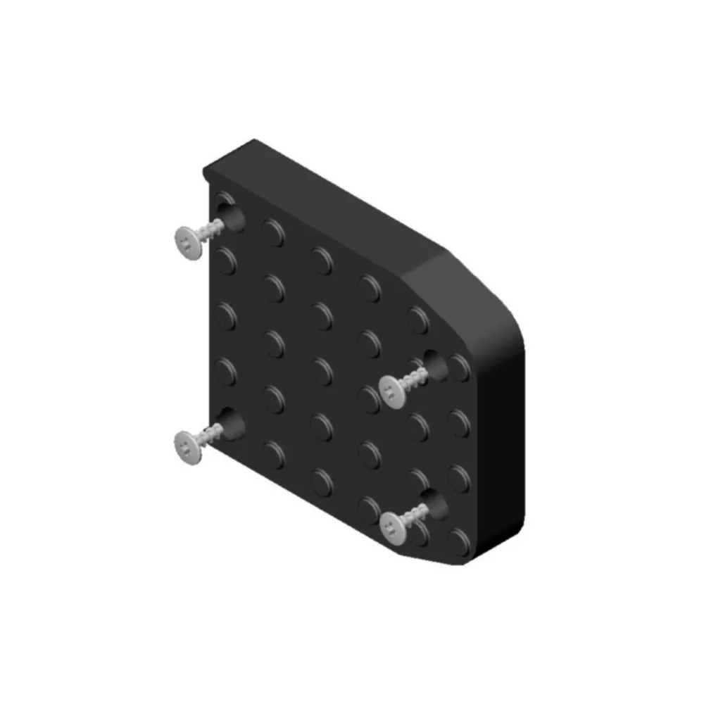 Dura Stilts Rubber Sole with Screws (46)