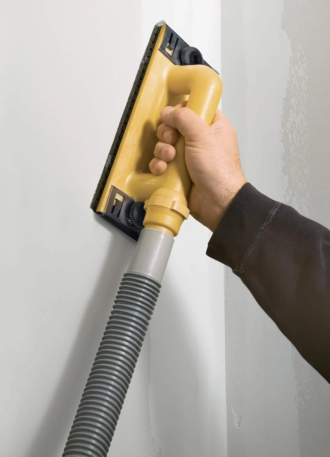 Hyde 09165 Dust-Free Drywall Vacuum Hand Sander with 6-Foot Hose - Image 2