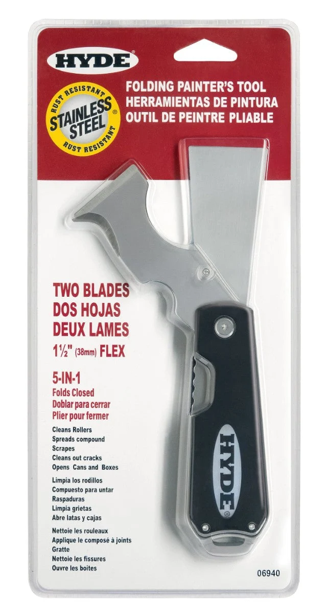 HYDE Stainless Steel Folding Multi-Tools - Image 5