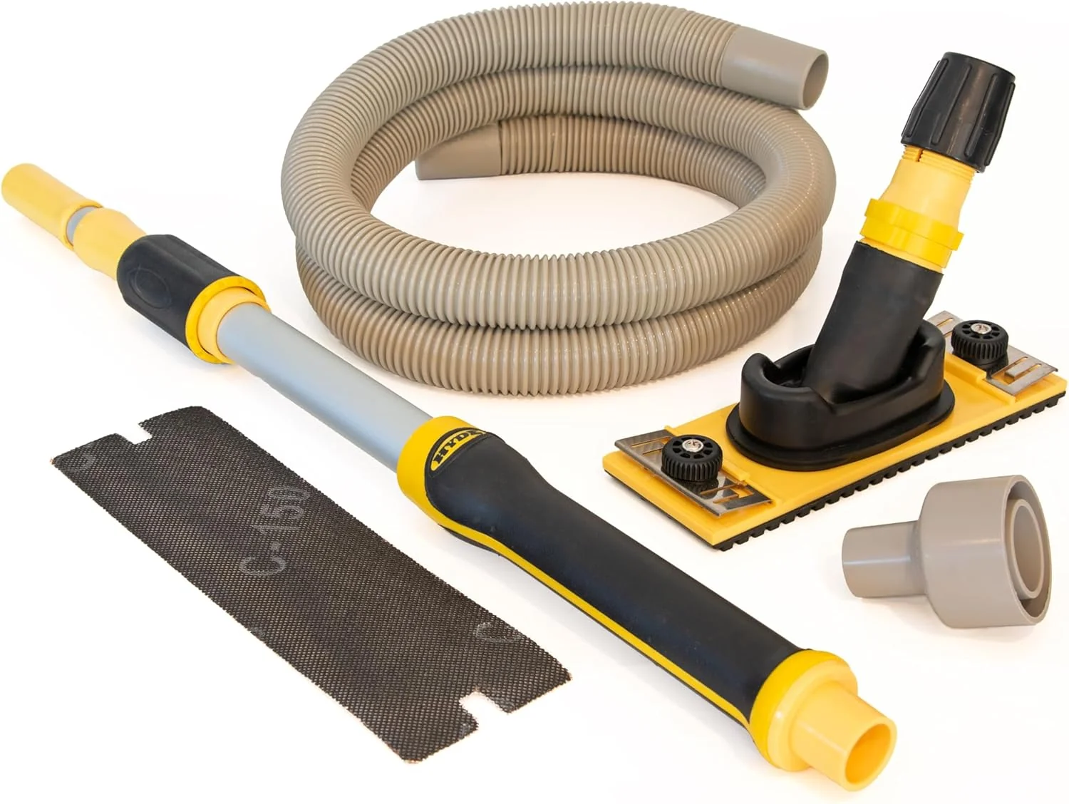 Hyde Tools 09175 Drywall Vacuum Sander, With Pole