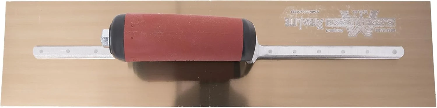 Marshalltown Golden Stainless Steel Finishing Trowel - Image 2
