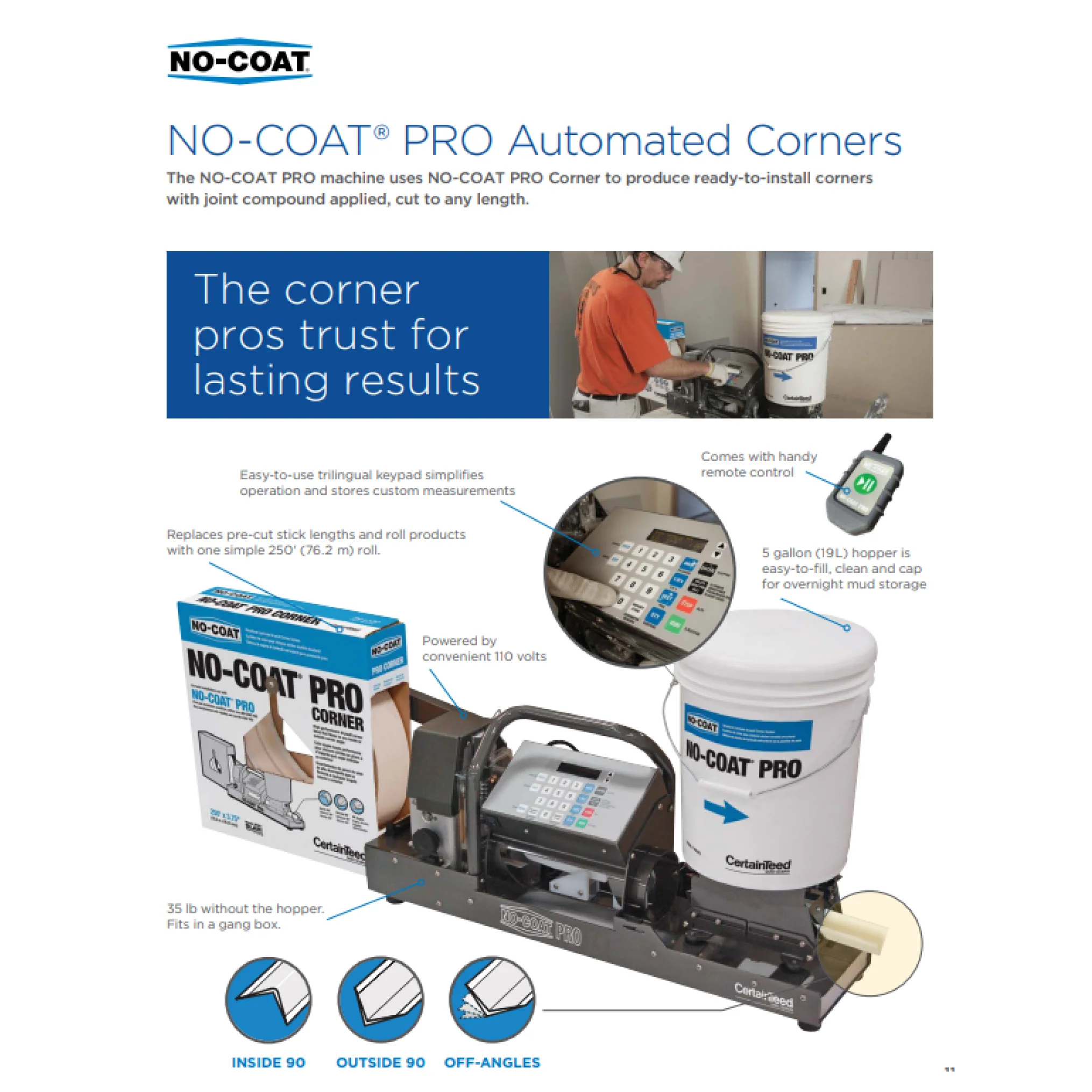 NO-COAT Pro Corner Roll - Image 2