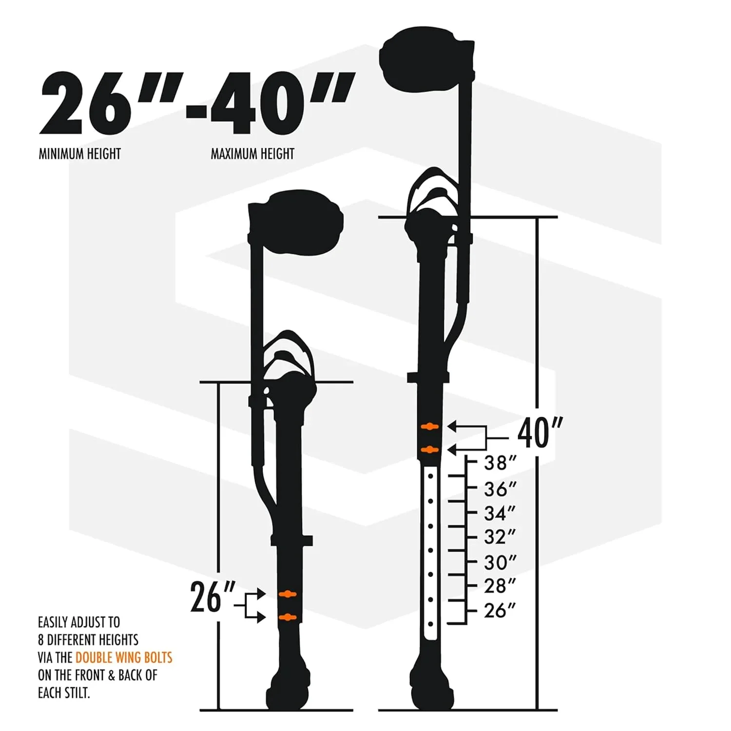 SurPro S1X Drywall Stilts - Image 6
