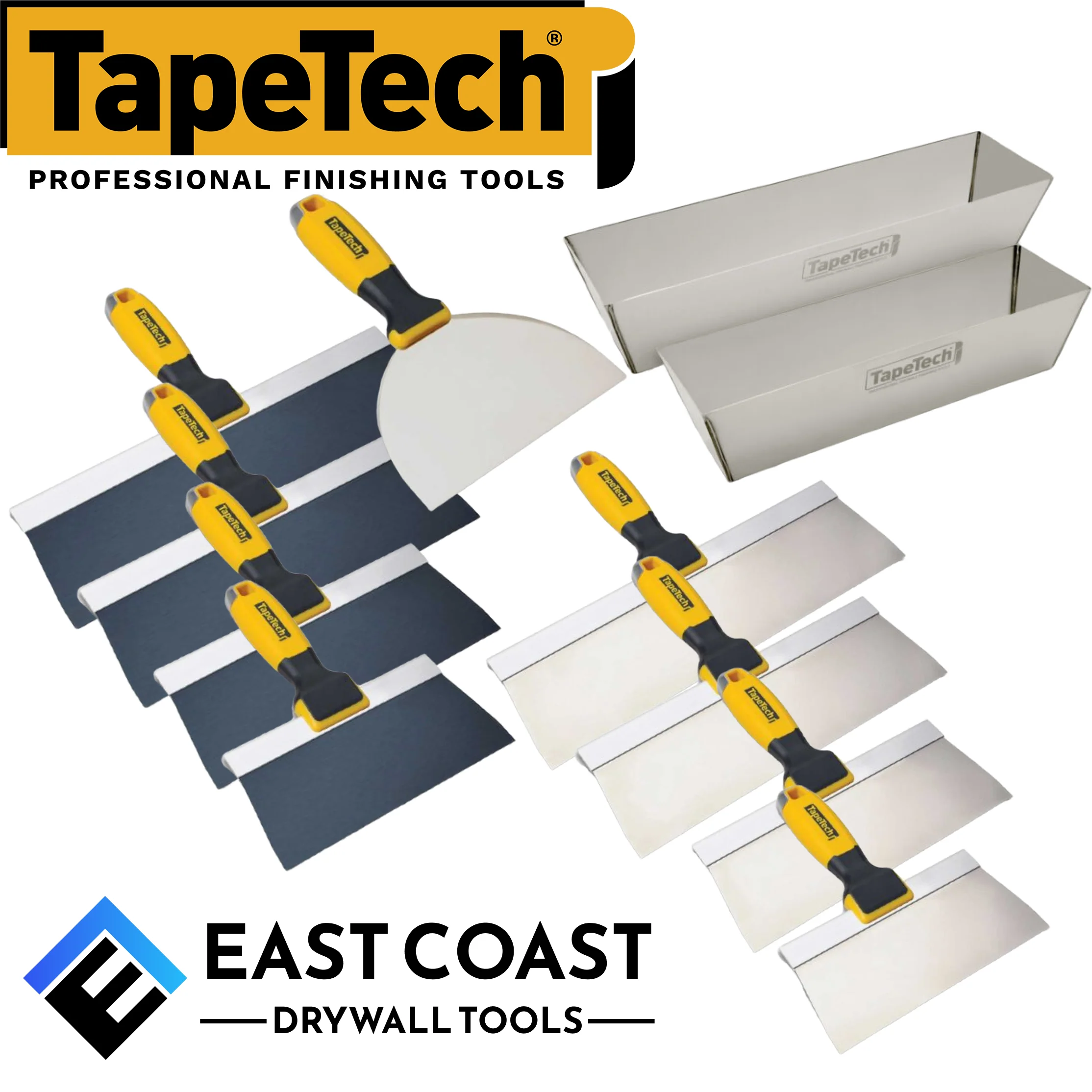 Tapetech Full Drywall Knife Taping Set - Image 6
