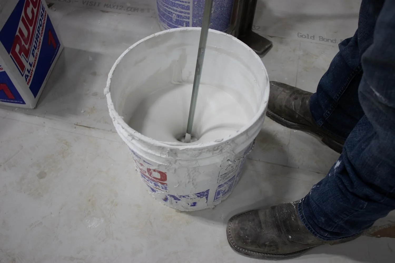 USG Sheetrock 30" Drywall Mud Mixer - Image 5