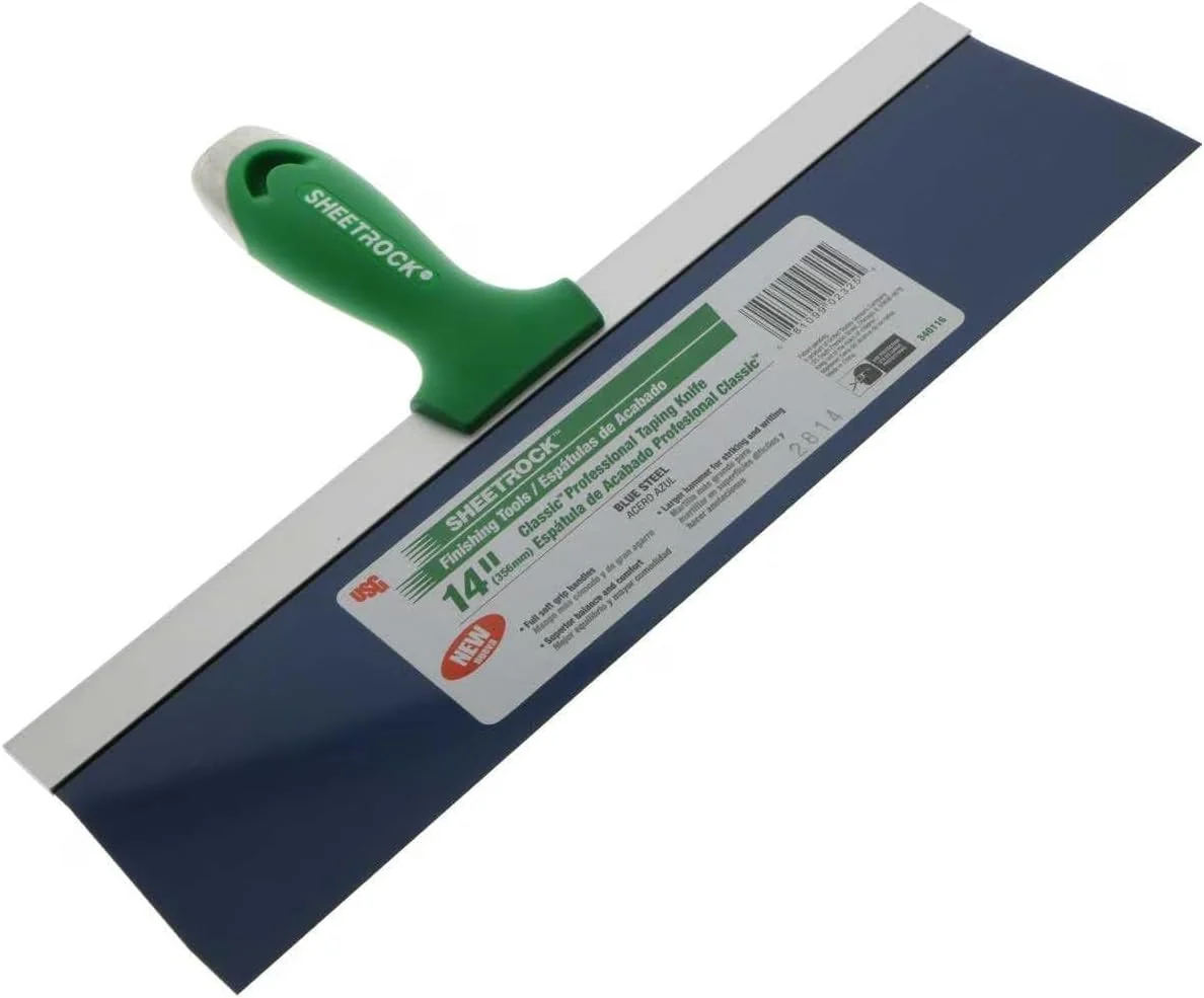 USG Sheetrock Classic Blue Steel Taping Knife - Image 5