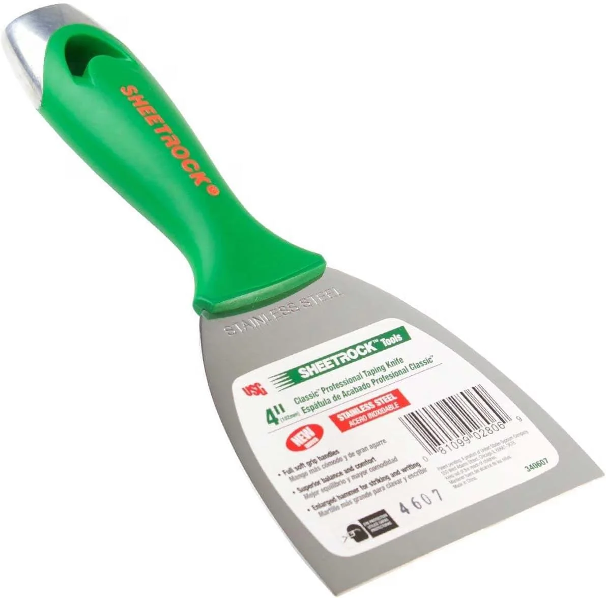 USG Sheetrock Classic Stainless Steel Joint Knife - Image 3