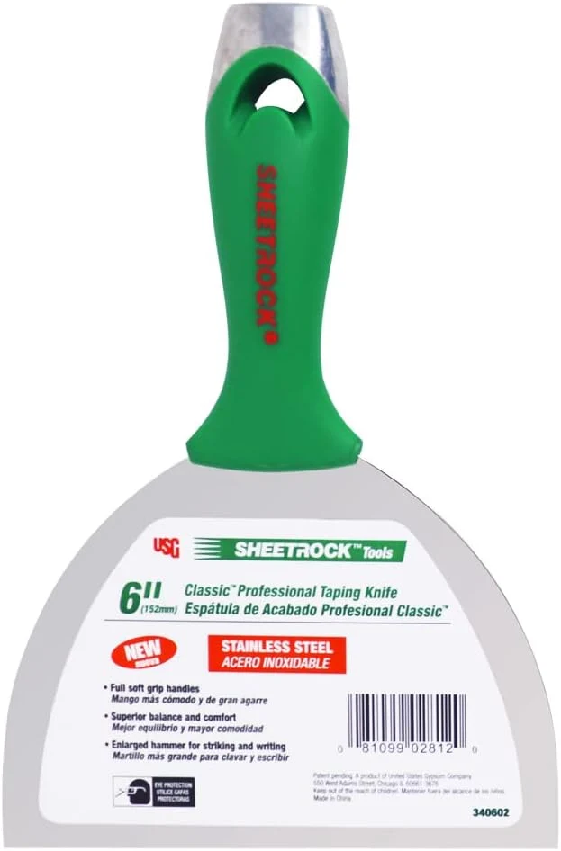USG Sheetrock Classic Stainless Steel Joint Knife - Image 4