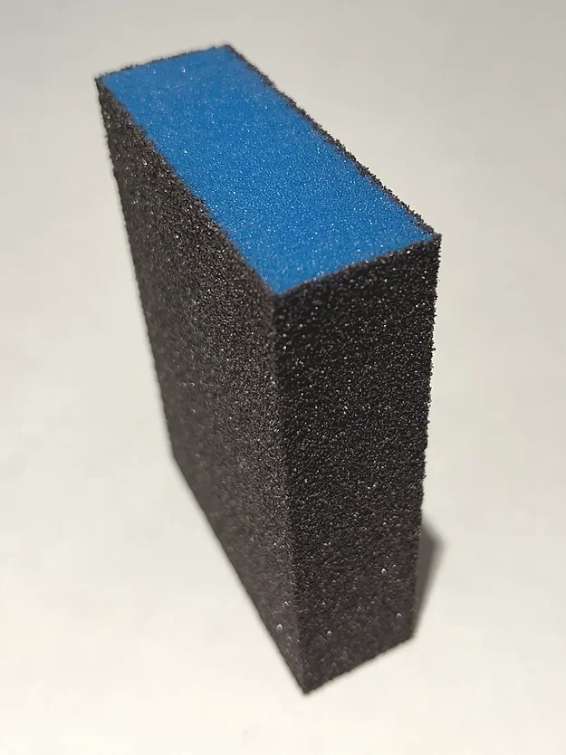 WEBB Abrasives Z Foam Block Medium(60)/Fine(100) Grit